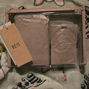 BEIS Blush Travel Organizer Set